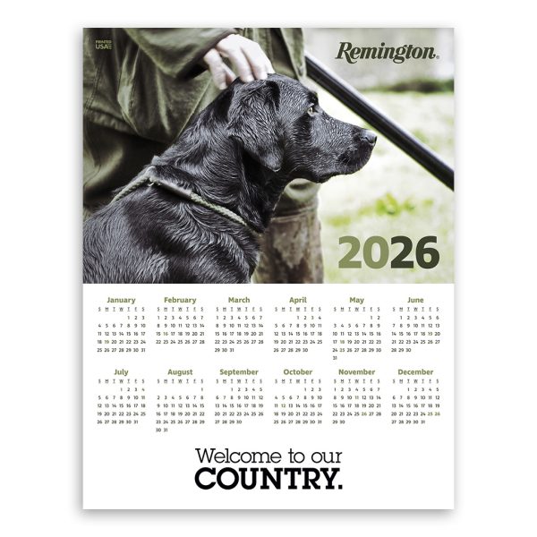 Remington Poster Calendar