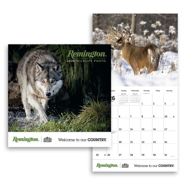 Remington Wildlife Photo Calendar