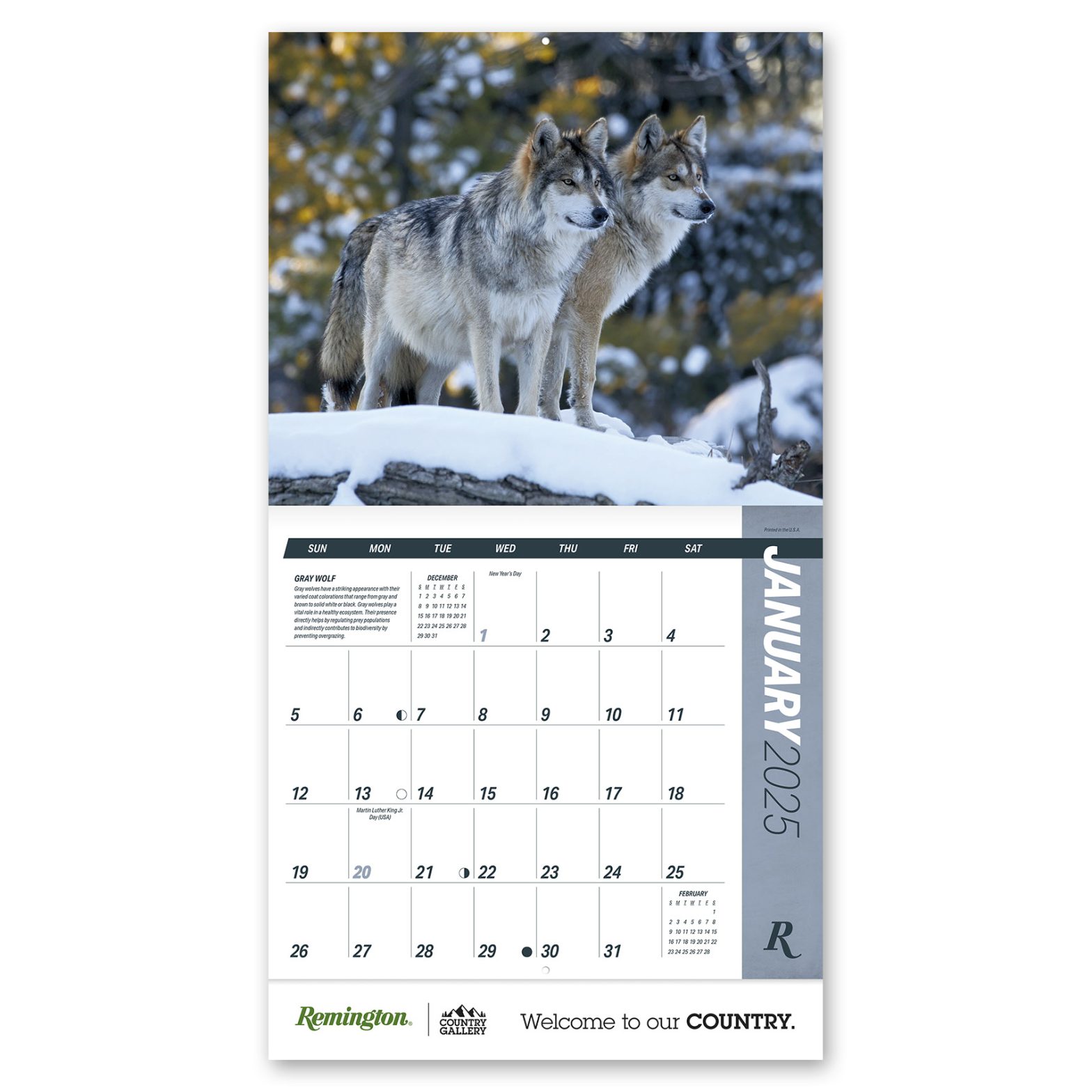 Remington Wildlife Photo Calendar Country Gallery Calendars